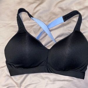 Strappy sports bra
